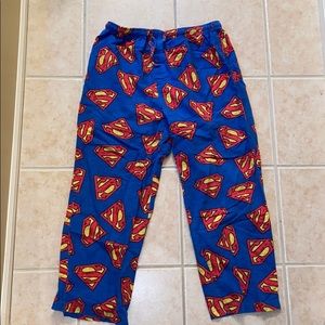 Superman pajama pants